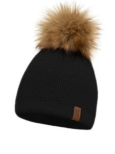 Vivisence Шапка '7041' в черном цвете