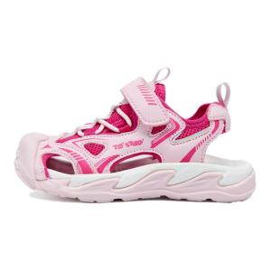 Серия Strawberry Bear детские сандалии нескользящие, антиударные и дышащие Disney, розовый