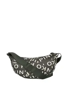Сумка через плечо с логотипом Pinko Kids, черный