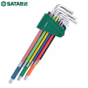 SATA 09702CH Серия Rainbow, набор из 9 специальных ключей в форме цветка с длинными отверстиями