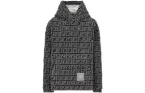 Толстовка FW23 Kids' Gray FENDI, серый