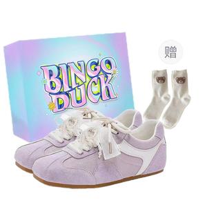 BINGO DUCK Женские противоскользящие и дышащие низкие скейтерские кроссовки Ecru, цвет Ecru