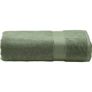 Полотенца для ванной Deluxe 1 шт., однотонные цвета, гостиничное качество из высококачественного махрового полотна Done., хаки