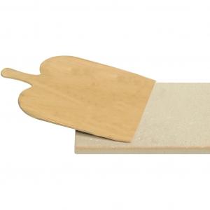 Набор для выпечки : камень для пиццы, шамотный камень, камень для хлеба Rommelsbacher, черный