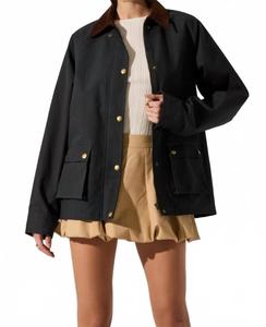 ASTR Куртка Райлан темно-синего цвета