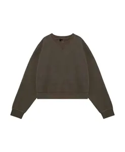 Зеленый свитер с круглым вырезом и феллпа Entire Studios, зеленый