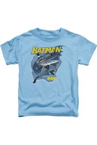 Футболка с коротким рукавом для детей Batman Taste The Metal Gildan, синий