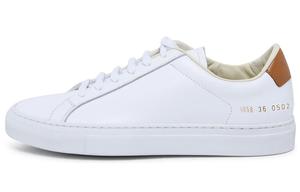 COMMON PROJECTS Низкие стильные ретро-кеды для скейтбординга, женские, белые