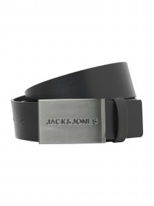 JACK & JONES Ремень 'JACSTRAVA' в черном цвете