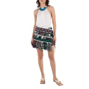 Sacai Женские разноцветные джинсовые шорты, мультиколор