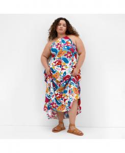 Женское мозаичное макси-платье CITY CHIC, Mosaic