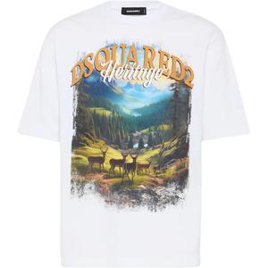 DSQUARED 2 Футболка Dsquared2 с принтом