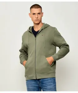 Толстовка Regular fit Tommy Jeans, зеленый