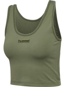 Hummel Спортивная футболка "Hmlhiit Intensity W Top" зеленого цвета
