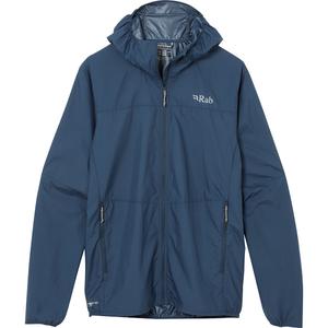 Ветрозащитная куртка с капюшоном Windgather Rab, синий