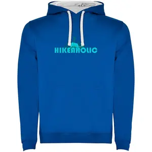 Худи Kruskis Hikeaholic Two-Colour, синий