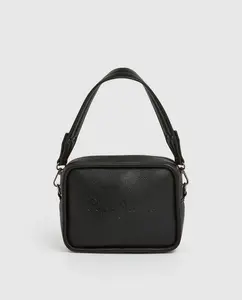 Женская сумка-ведро Bassy Code с центральным логотип Pepe Jeans, черный