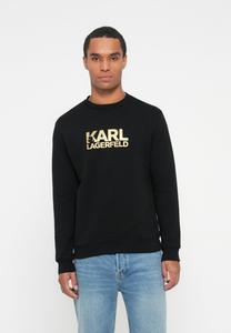 Толстовка KARL LAGERFELD CREWNECK, Black/Gold-Coloured/Black