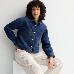 Женская укороченная шагетка Sonoma Goods For Life, цвет dark wash