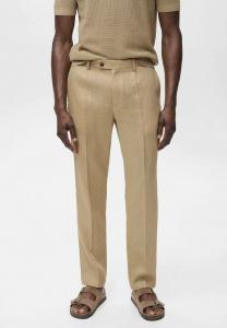 Брюки Mango, бежевый