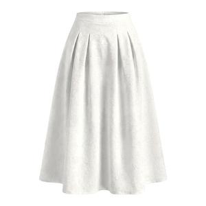 Женская юбка миди с цветочным жаккардом и расклешенным силуэтом Inspire Chic