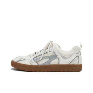 Дышащие легкие повседневные туфли женские MASOOMAKE, Серебристый фольгированный