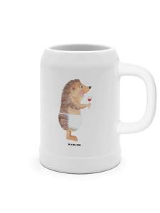 Пивная кружка ежик вино без слов в белом Mr. & Mrs. Panda