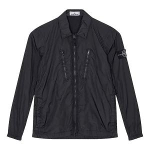 Куртка overshirt 'black' Stone Island, черный