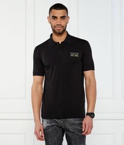 Рубашка поло Regular fit Karl Lagerfeld, черный