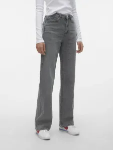Вмтесса широко-широкая нога Vero Moda, Medium Grey Denim