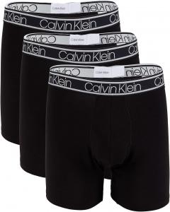Мужские трусы-боксеры Calvin Klein Bamboo Comfort Multipack, Black(Np2262-001)/White