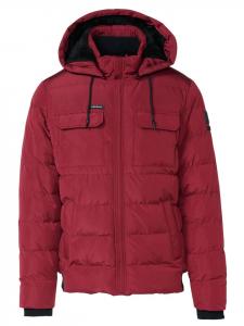 стеганая куртка коричневого цвета KOROSHI