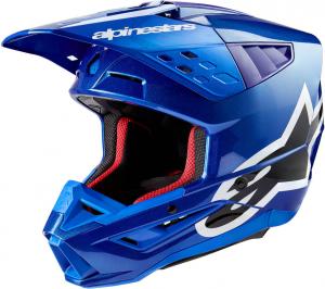 Мотокроссовый шлем Alpinestars s-m5 corp 2024, Blue
