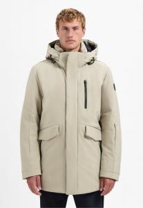 Пальто NO EXCESS HOODED LONG , Stone