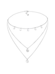 Elli Колье из серебра 925 пробы в виде круга