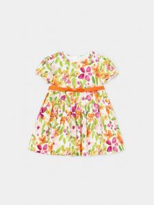 Летнее платье стандартного кроя Mayoral, мультиколор