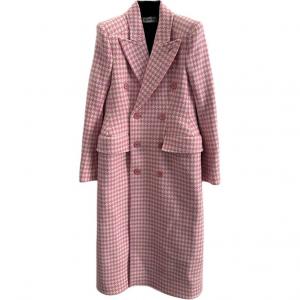 Balenciaga Пальто Regular Fit мужское розовое