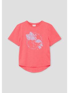 Футболка цвета 0094_кораллово-красный s.Oliver