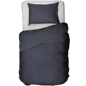 Постельное белье кайори «Senju», 100% сатин Мако Kayori, цвет Marine