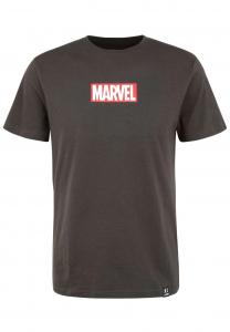 Классическая футболка Recovered Shirt Marvel Classic Logo, темно-серый