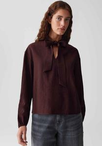 Блуза OPUS REGULAR FIT CRINKLE, Dark Grape/Dark Purple