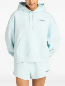 Худи с логотипом в градиентном стиле (новая интерпретация) New Balance, синий