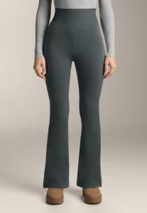 Леггинсы OYSHO SUPER HIGH RISE SEAMLESS EXTRA WARM FLARE, Grey