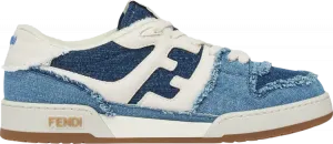 Кроссовки Fendi Match 'Denim', синий