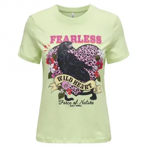 Футболка Only Lenni Life, розовый