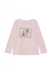 s.Oliver Лонгслив в розовом цвете