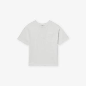 Футболка Reiss Tane кожаные, белый