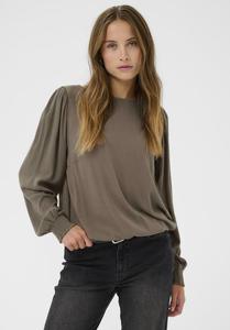 Блуза Kaffe STINA AMBER, Morel/Dark Brown