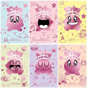 Kirby Manga Mania Series 6 Books Set (generic)