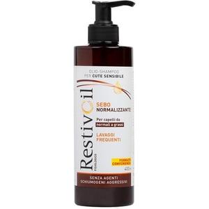 Restivoil Frequency Wash - Нормализующий масляный шампунь для чувствительной кожи головы 400мл